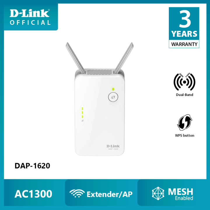 D-Link DAP-1620 AC1300 Wi-Fi Range Extender