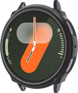 Spigen Liquid Air for Samsung Galaxy Watch 7 40mm Case (2024) Lightweight Flexible Scratch Resistant Shock Proof TPU Cover - Matte Black