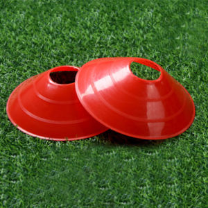 10pcs/set Soccer Disc Bucket Marker Sport Training Discs Cone Football Agility Training Flat Cone