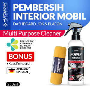 PEMBERSIH INTERIOR MOBIL ALL PURPOSE CLEANER APC AUTOMOVA POWER CLEANER 250 ML BONUS LAP