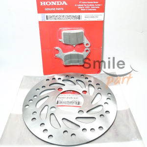 Piringan Cakram Depan Vario Beat Scoopy Spacy dispad kampas rem Beat Vario old New 125 fi Scoopy KVB