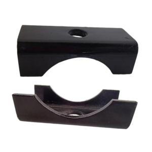 2 Pieces Trailer Axles Spring Mounts Seats For 3 Inch Round Tube Heavy Duty Suspension SP 3 Replacement Metal Components