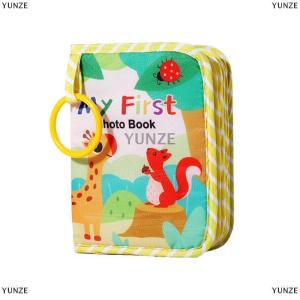 [COD] YUNZE Album ảnh em bé album ảnh em bé giữ hình ảnh đầu tiên của tôi vải mềm hình ảnh gia đình cuốn sách với móc có thể tháo rời