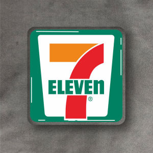 clu 3D McDonald FKC 7-ELEVEn Stickers Car Scratch Stickers Motorcycle Suitcase Decorations ulc