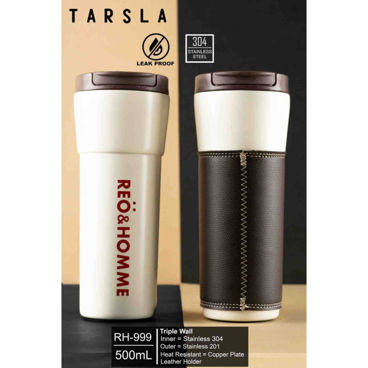 Tarsla Coffee Cup Travel 500ML Vacuum Flask Mug Tahan Panas