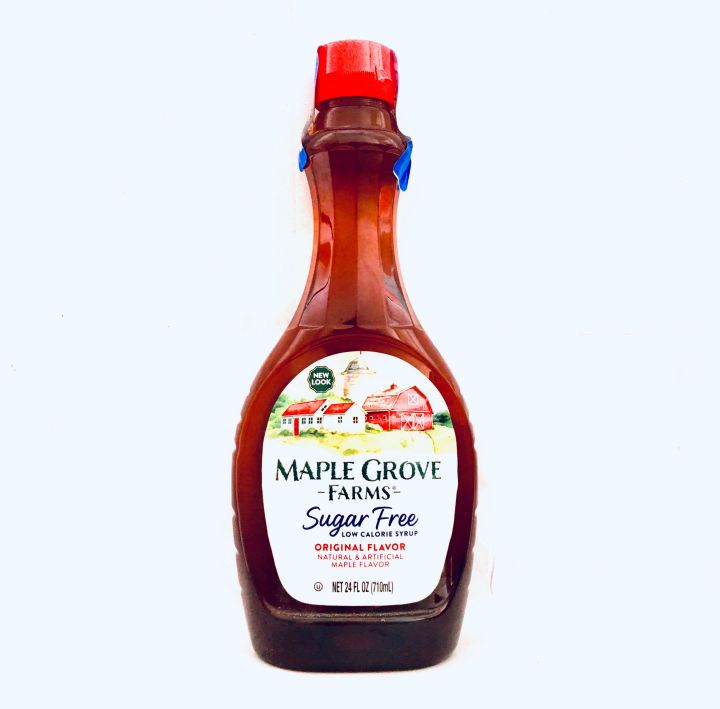 Maple Grove Farms Sugar Free Syrup ORIGINAL Flavor 24 oz (710ml) NEW