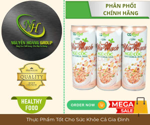 LỐC 6 LON - Sữa Yến Mạch Ngũ Cốc  Cg Food 245 ml