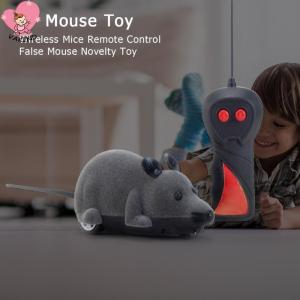 【New Arrival】 Indoor RC Mouse Toy for Kids Wireless Remote Control Cat Mouse with Realistic Features and False Mouse Look