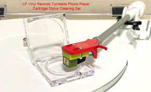 READY STOCK》LP Turntable Phono Player Cartridge Stylus Needle Reusable Cleaning Gel High Viscous Rubber