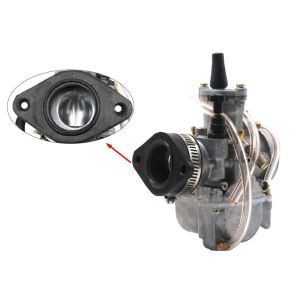 WENYOU 35/40mm Giao diện bộ chế hòa khí xe máy Thay thế bảo trì Cao su Bộ chuyển đổi ống hút bằng cao su Chất lượng cao Giao diện bộ chế hòa khí Manifold Boots Dành cho PWK 21 24 26 28 30 32 34 PE26 28 30 TM 28 32 34
