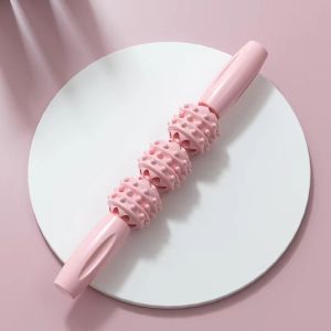 AU Massage stick mace roller muscle relaxation tool slimming calf fascia deep tissue and pressure point massage roller