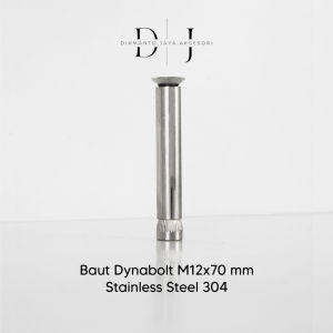 Baut Dynabolt M12x70 mm Stainless Steel 304