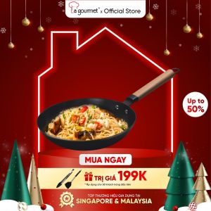 Chảo gang đúc nguyên khối 24cm cạn chống dính tự nhiên sử dụng bếp từ an toàn sức khỏe sử dụng siêu bền không phủ lớp chống dính chứng nhận an toàn thực phẩm FDA chính hãng THƯƠNG HIỆU MỸ và SINGAPORE đoạt giải thưởng người tiêu dùng 367501