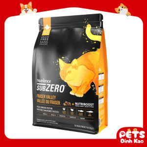 500g -1kg Thức Ăn Hạt Thịt Tươi Sấy Lạnh Cao Cấp Cho Mèo Nutrience Subzero Đến Từ Canada