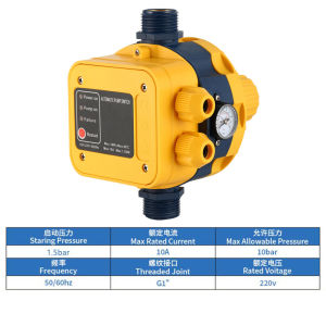 🚰 Hydropure APC-10 / APC-13 Automatic Pump Controller Adjustable Electronic Pressure Switch Fix Low Water Pressure • Plug & Play • COD