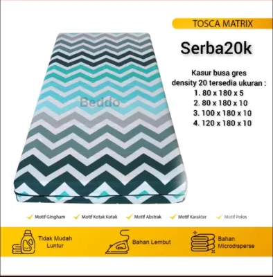 KASUR BUSA GRES D26 AWET DAN EMPUK KUALITAS PREMIUM DAN BERGARANSI SEMUA UKURAN /BUSA SINGLE/KASUR LANTAI/KASUR LIPAT/UKURAN 180x90X10 MOTIF CAMPUR COCOK UNTUK SATU ORANG ATAU SINGLE BAD COCOK UNTUK DI TEMPAT KOST ATAU KONTRAKAN