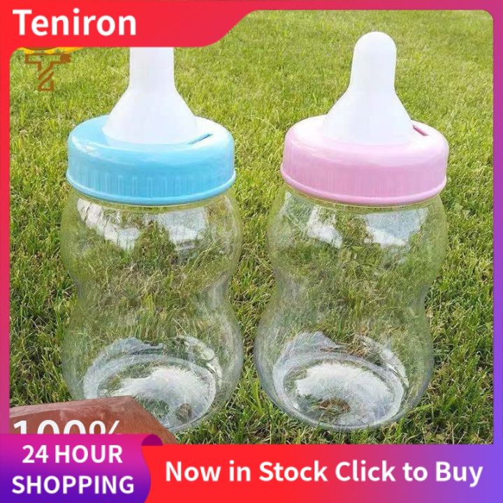 Oversized Baby Bottle Piggy Bank Creative Money Box Supplies