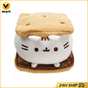 15cm Pusheen Sandwich Biscuit Cat Throw Pillow Pusheen The Cat Plush Toy Cat Doll Soft Stuffed Pillow for Girlfriend Girls Children Birthday Gifts