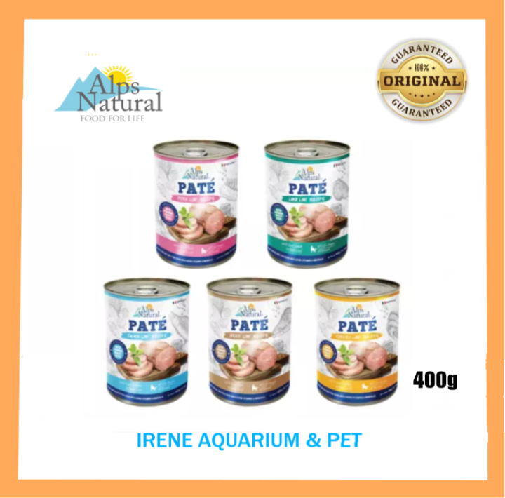 Alps Natural Pate Wet Food 400g | Lazada