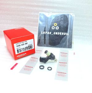 INJEKTOR INJECTOR HOLE 6 + ORING SEAL K25 HONDA BEAT BEAT FI BEAT ESP SCOOPY FI VARIO FI SUPRA FI REVO FI BLADE FI SCOOPY ESP VARIO ESP BEAT STREET BEAT POP FI GENIO BEAT NEW LED BEAT DELUXE KEIHIN ORIGINAL BARU