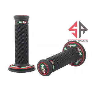 HANDLE GRIP DOMINO THROTTLE GRIP UNIVERSAL WITH BALANCER 1 SET YAMAHA HONDA Y15ZR/SRL110/NVX155/RS150/LC135/FZ150/EX5