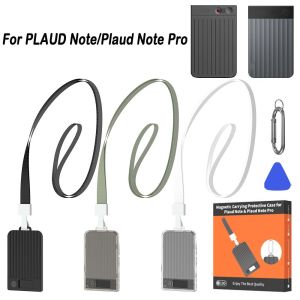 NOBLELUX PC Protective Case ic with Lanyard Hard Shell Durable Anti-lost Voice Recorder Cover for PLAUD Note/Plaud Note Pro