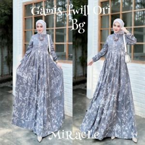 Gamis Twill Bg Collection motif Miracle