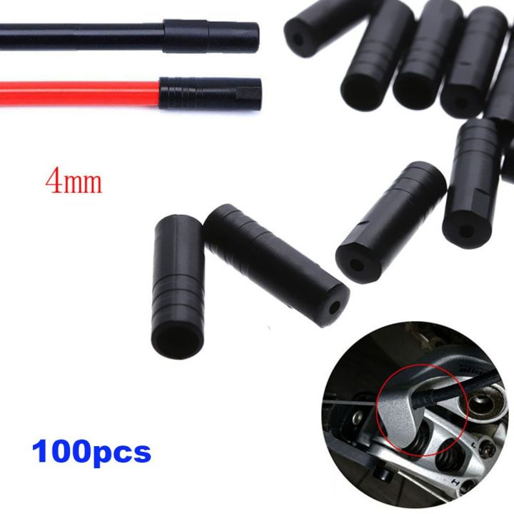 QUFUL Mountain Bike 4mm 5mm Housing Ferrules Crimps Bicycle Riding ...