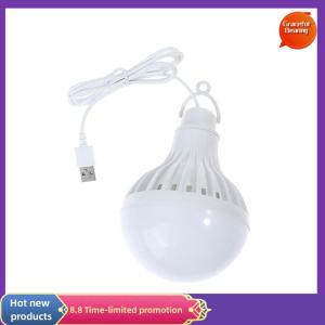 Graceful LED Lantern Portable Camping Lamp Mini Bulb LED USB Power 3W 5W 7W 9W 12W