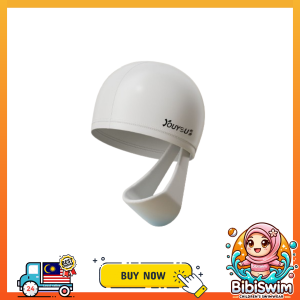 BIBISWIM Swim Swimming Cap Headband Woman Adult PU Swimming Hat | Topi Renang | 泳帽女