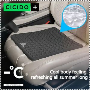 เสื่อ ทนทาน เบาะรองนั่ง สามารถยืดได้โดยไม่เสียรูป แรงดึง เย็น เจลไหมน้ำแข็ง มีความยืดหยุ่นสูง แฟชั่น