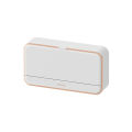 Light Luxury Wall-mounted Soap Dish Punch-free Double Drainage Bathroom Storage Soap Box Shelf. 