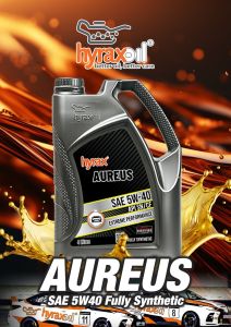 HYRAX AEREUS 5W40 API SN (FULLY SYNTHETIC PETROL ENGINE OIL - 4 LITRE
