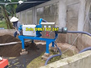 Máy tách ép phân ly chất thải máy tách phân giá rẻ tại Phú Yên