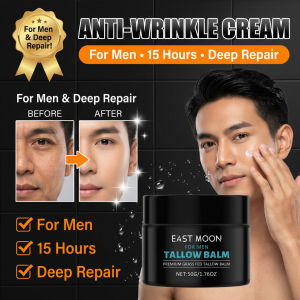 Mens Facial Wrinkle Repair Cream Lipo Balm Light Moisturizing NonSticky Locking Hour Mild Texture