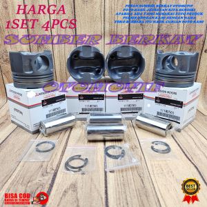 PISTON SEHER STD STANDAR KOMPLIT MITSUBISHI TRITON ALL NEW 4N15 KL1T GLS 1110D561