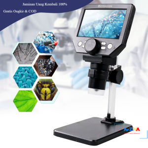 KKMOON Mikroskop Digital USB 1080P dengan Monitor & Stand - G1000