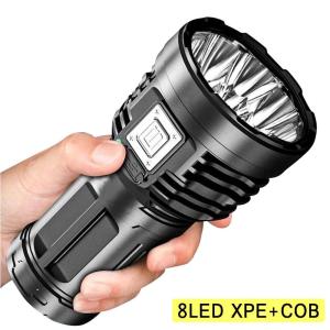 Senter LED Cree XPE COB USB Rechargeable Super Terang Multifungsi Waterproof Tahan Air Senter Tangan S11 Termurah