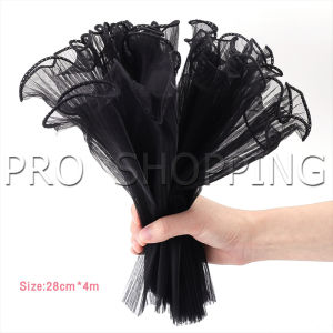 Pro ผ้าโปร่งสำหรับตกแต่งช่อดอกไม้ เค้ก แต่งของขวัญ สไตล์เกาหลี พร้อมส่งในไทย  DIY Floral Wrap Yarn