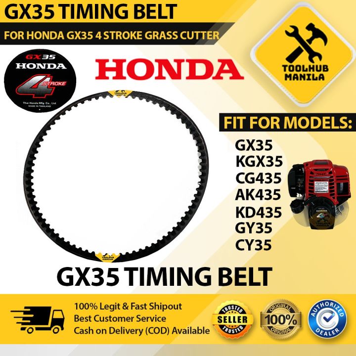 GX35 Timing Belt for GX35 KGX35 Honda 4 stroke Grass Cutter Brush