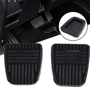1 Pair Auto Brake Clutch Pedal Cover 31321-14020 Clutch Brake Pedal Rubber Pad for 4RunnerCamry CelicaPaseo