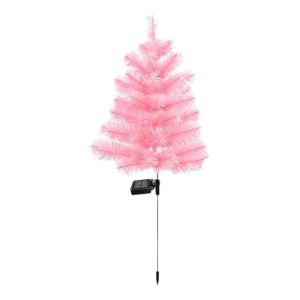 MKEB MALL Christmas Lights Solar Waterproof Solar Christmas Tree Lights Realistic Creative Landscape Lawn Lamp Festive Ground Mounted Christmas Decorations Outdoor