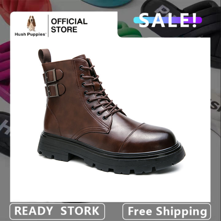 Boots hush puppies sale best sale