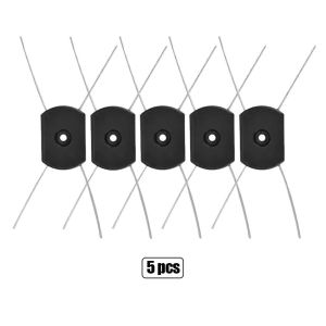 5 Pcs Tali Mesin Pemotong Rumput Bahan Baja Aksesoris Mesin Pemotong Rumput