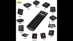 WH ALNAK Universal Remote Control Compatible with 4K Android Ultra HD TV Box MXQ Pro MXQ 4K M8S M8N M8C M12 M10 H96 X96 H96 T95M T95N T95X T95Z
