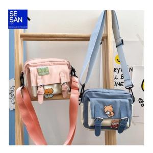 Túi đeo chéo nữ mini dễ thương Túi vải Ulzzang Hàn Quốc TV01 SESAN