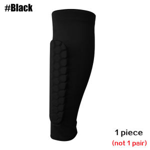 1 PCS Soccer Shin Guard Shin Pads for Kids Youth Adult Sports Calf Compression Sleeve with Honeycomb Pad Support for Shin Splint Baseball