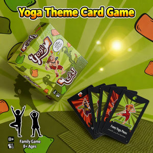 Vixplorn Family Gathering Game Yoga Arabic Card Game Board Game Interactive Parent Child Tabletop Activity