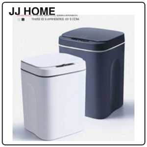【JJ HOME】Smart Designer Stylish Waste Trash Rubbish Dust Bin Dustbin Automatic Infrared Sensor Soft Closing