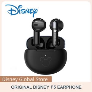 🚛(Malaysia spot) Disney F5 Tai nghe bluetooth bluetooth không dây 5.3 bán trong tai dễ thương giảm tiếng ồn tai nghe gắn tai không dây âm thanh độ trung thực cao với Mic hỗ trợ cuộc gọi video IOS Android phổ Tai nghe bluetooth bluetooth không dây